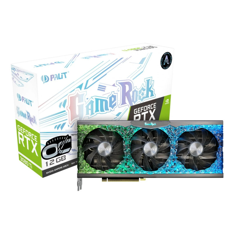 Palit GeForce RTX 3080Ti GameRock OC 12GB GDDR6X  - كرت الشاشة